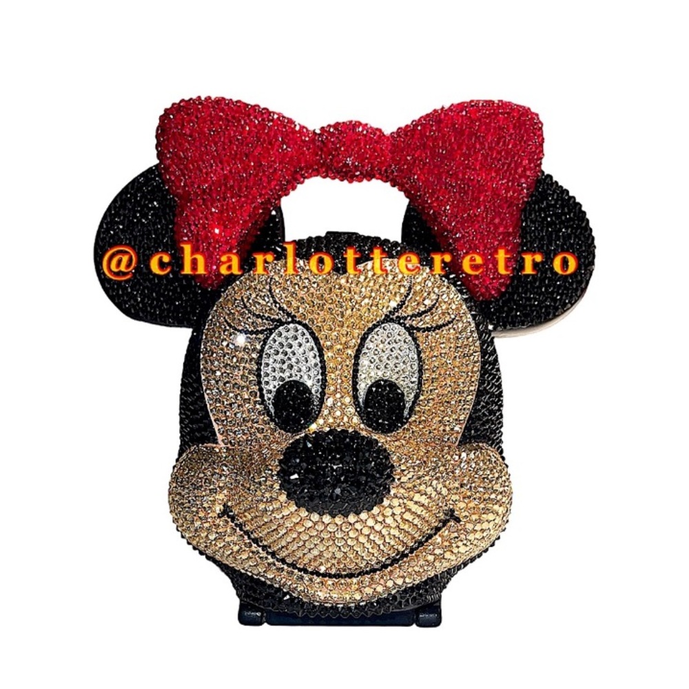 vtg Disney Minnie Mouse Lunchbox w Thermos | Handbag